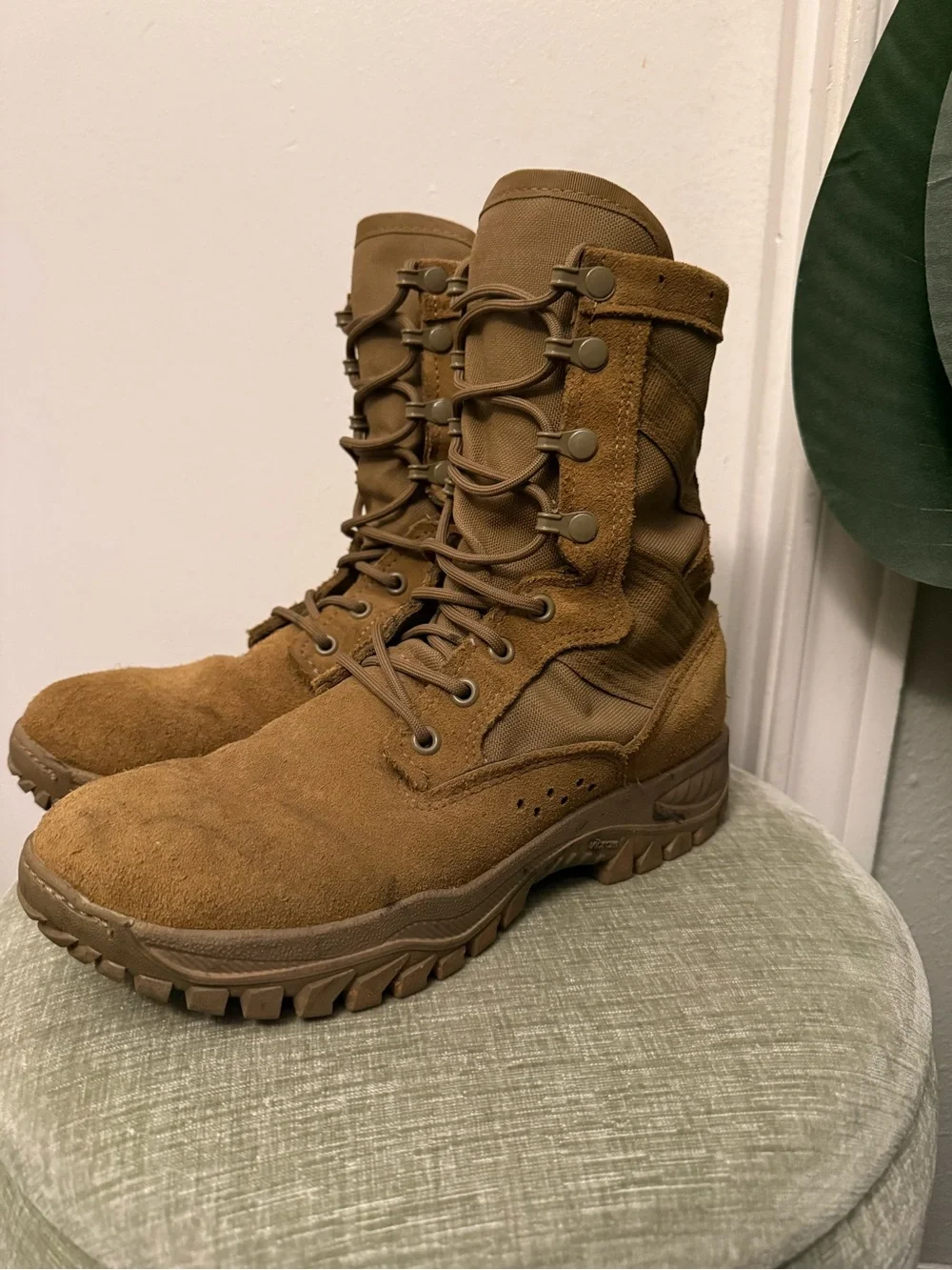 Belleville C320 Hot Weather Coyote Brown Military Combat Boots Men’s Size 7R US